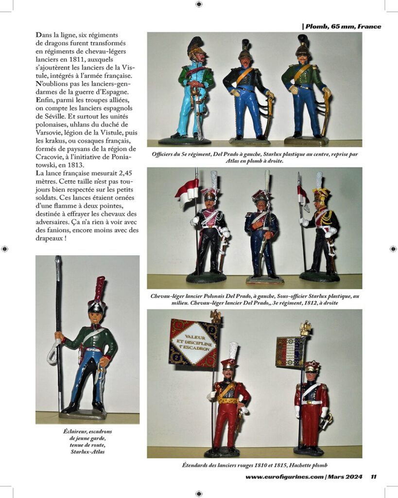 Les-lanciers-de-Napoléon-Eurofigurines-Mars-2024