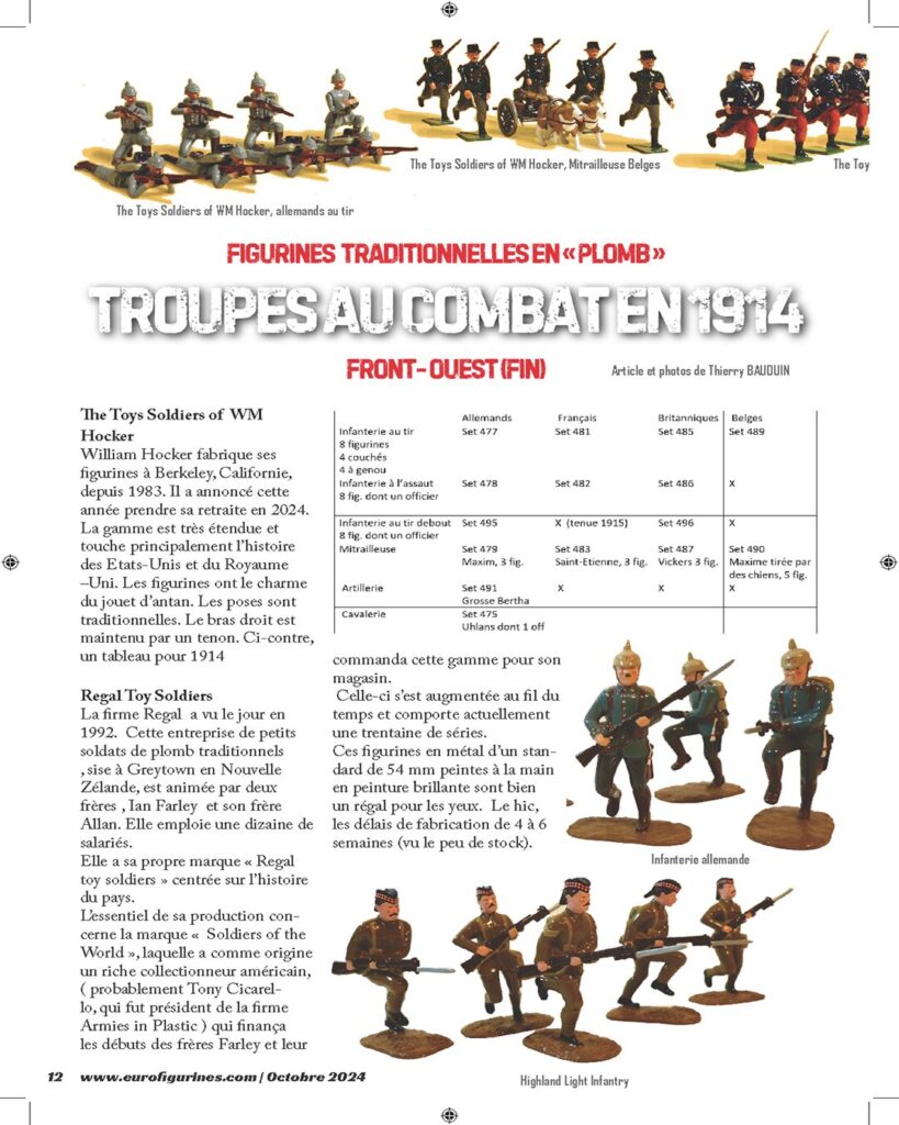 Troupes-aux-Combat-1914-Eurofigurines-Octobre-2024